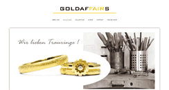 Desktop Screenshot of galerie-goldaffairs.de